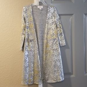 Adorable Little Girls Duster Sweater